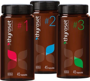 Norsa Pharma Thyroset 3x45 Kapsułek