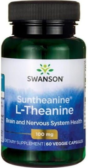 Swanson L-teanina 100 Mg 60 Kapsułek