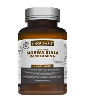 Singularis Superior Morwa Biała Fasolamina 60 Kapsułek Wegańskich