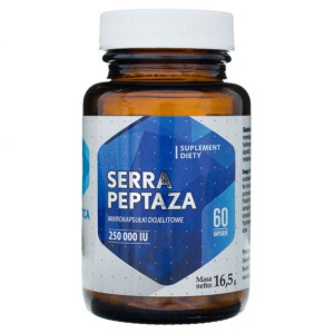 Hepatica Serrapeptaza 250 000 Iu 60 Kapsułek
