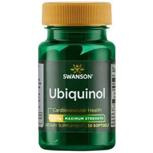 Swanson Koenzym Q10 Ubiquinol Kaneka (ubichinol) 200 Mg 30 Kapsułek
