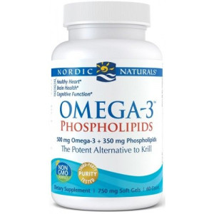 Nordic Naturals Omega-3 Phospholipids 500mg 60 Kapsułek Miękkich