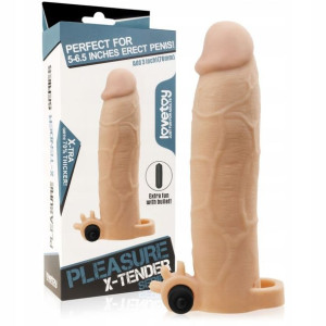 Sex Nakładka Na Penisa Pogrubia 1,5cm Wydłuża 7cm
