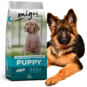 MIGOS Puppy sucha karma dla szczeniaka 20kg