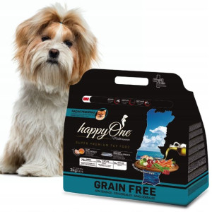HAPPYONE Sardynka Mediterraneum karma małe psy 3kg