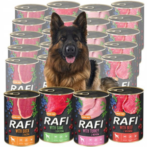 Rafi Dolina Noteci Mokra Karma Mix 24x400g Puszka