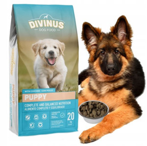 Sucha karma dla szczeniąt Owczarek DIVINUS 20kg