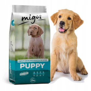 MIGOS Puppy sucha karma dla szczeniaka 20kg