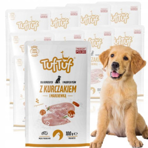 Saszetka TUF TUF Kurczak Marchew 10x100g 65% mięsa
