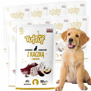Saszetka TUF TUF Kaczka Jabłko 10x100g 65% mięsa