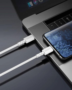 Kabel Anker PowerLine Select+ USB-C do USB-C 1.8 m biały