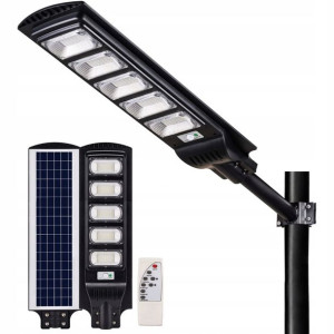 Lampa Uliczna Led Latarnia Solarna 300w + Pilot