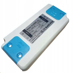 Zasilacz Meblowy do TAŚM LED 2A 24W 12V IP44 SLIM