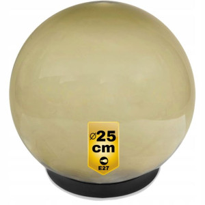 Lampa KULA Ogrodowa 25CM NAZIEMNA LED E27 IP44 UV