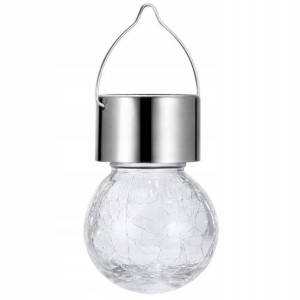 Lampa Solarna LED KULKA Latarenka Wisząca