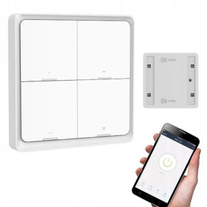 Pilot Przełącznik ZIGBEE TUYA SMART 4 KLAWISZE