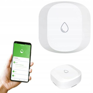 Bezprzewodowy Czujnik Zalania Zigbee Smart Tuya