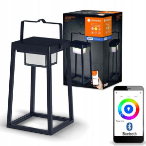 Lampa Ogrodowa Solarna Latarenka RGB BLUETOOTH