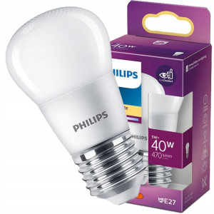 Żarówka LED KULKA E27 5W 40W 2700K Ciepła PHILIPS