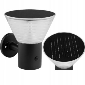Kinkiet Ogrodowy Lampa Elewacyjna SOLARNA LED