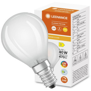 Żarówka LED Kulka E14 3,4W Filament Ściemnialna