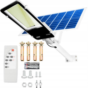Lampa Solarna Led 1500w Mocna Uliczna Z Pilotem