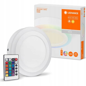 Panel LED Natynkowy Sufitowy 18W RGB 20cm LEDVANCE