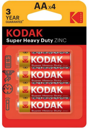 BATERIE KODAK AA LR6 MN1500 Blister 4szt