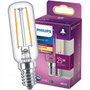 Żarówka Led E14 T25 2,1w = 25w 250lm 2700k Philips