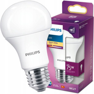 Żarówka Led E27 A60 11w = 75w 1055lm 2700k Philips