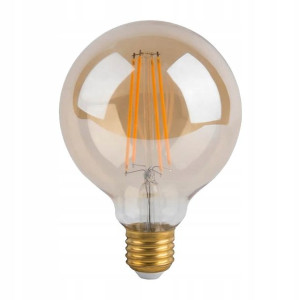 Żarówka LED E27 Ozdobna 4W = 40W G80 Edison Retro