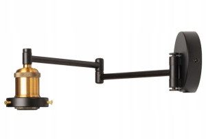 Lampa Ścienna LED Kinkiet Edison E27 Loft Ruchoma