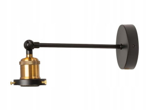 Lampa Ścienna LED Kinkiet Edison Loft Regulowana