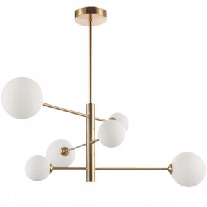 Lampa Sufitowa Żyrandol 6x G9 Wisząca Zwis Klosze