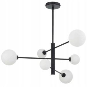 Lampa Sufitowa Żyrandol 6x G9 Wisząca Zwis Klosze