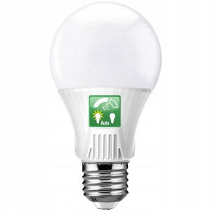 Żarówka Led E27 9w Z Czujnikiem Ruchu I Zmierzchu