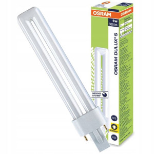 Świetlówka G23 9W 600lm 2700K Ciepła Dulux S OSRAM