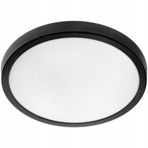 Panel Led Natynkowy Plafon Lampa 24w Czarny