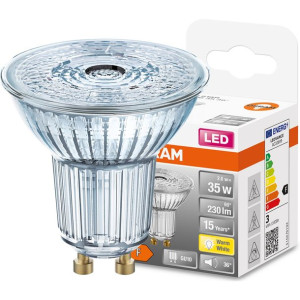 Żarówka Led Gu10 2,6w = 35w 230lm 2700k 36° Osram