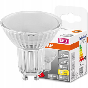 Żarówka Led Gu10 4,3w = 50w 350lm 2700k 120° Osram