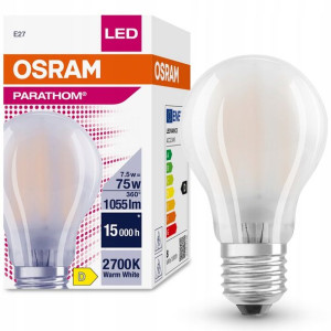 Żarówka Led E27 A60 7,5w 75w 2700k Filament Osram