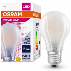 Żarówka Led E27 A60 6,5w 60w 2700k Filament Osram