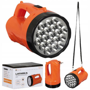 Latarka Szperacz 19x LED Akumulatorowa Warsztatowa
