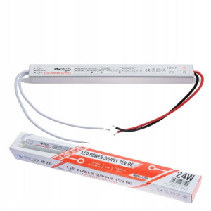 Zasilacz Meblowy LED do TAŚM 24W 12V DC 2A SLIM