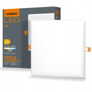 Oprawa Sufitowa Podtynkowa Panel PLAFON LED 24W