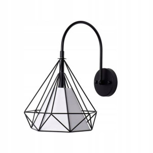 Lampa Ścienna Geometryczna Kinkiet LOFT DIAMENT