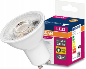 Żarówka Led Halogen Gu10 2,8w = 25w 2700k Osram