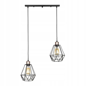 Lampa Wisząca LOFT Brylant DIAMENT Druciana BELKA