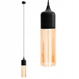 Lampa Wisząca Sufitowa SZKLANA Nowoczesna Żyrandol