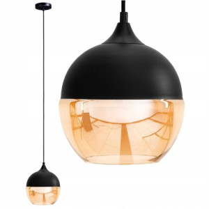 Lampa Wisząca Sufitowa SZKLANA Nowoczesna Żyrandol